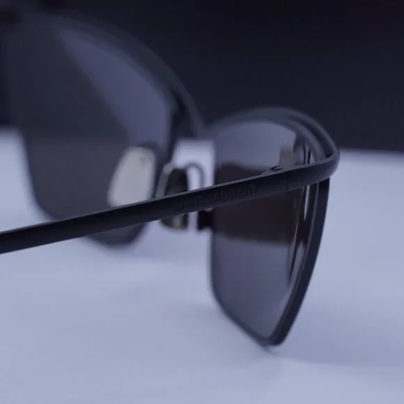 Saint Laurent SL637 001 Cat Eye Sunglasses - Black Saint Laurent Cat-Eye Sunglasses | SHOP TUNI - Tuni main image 2